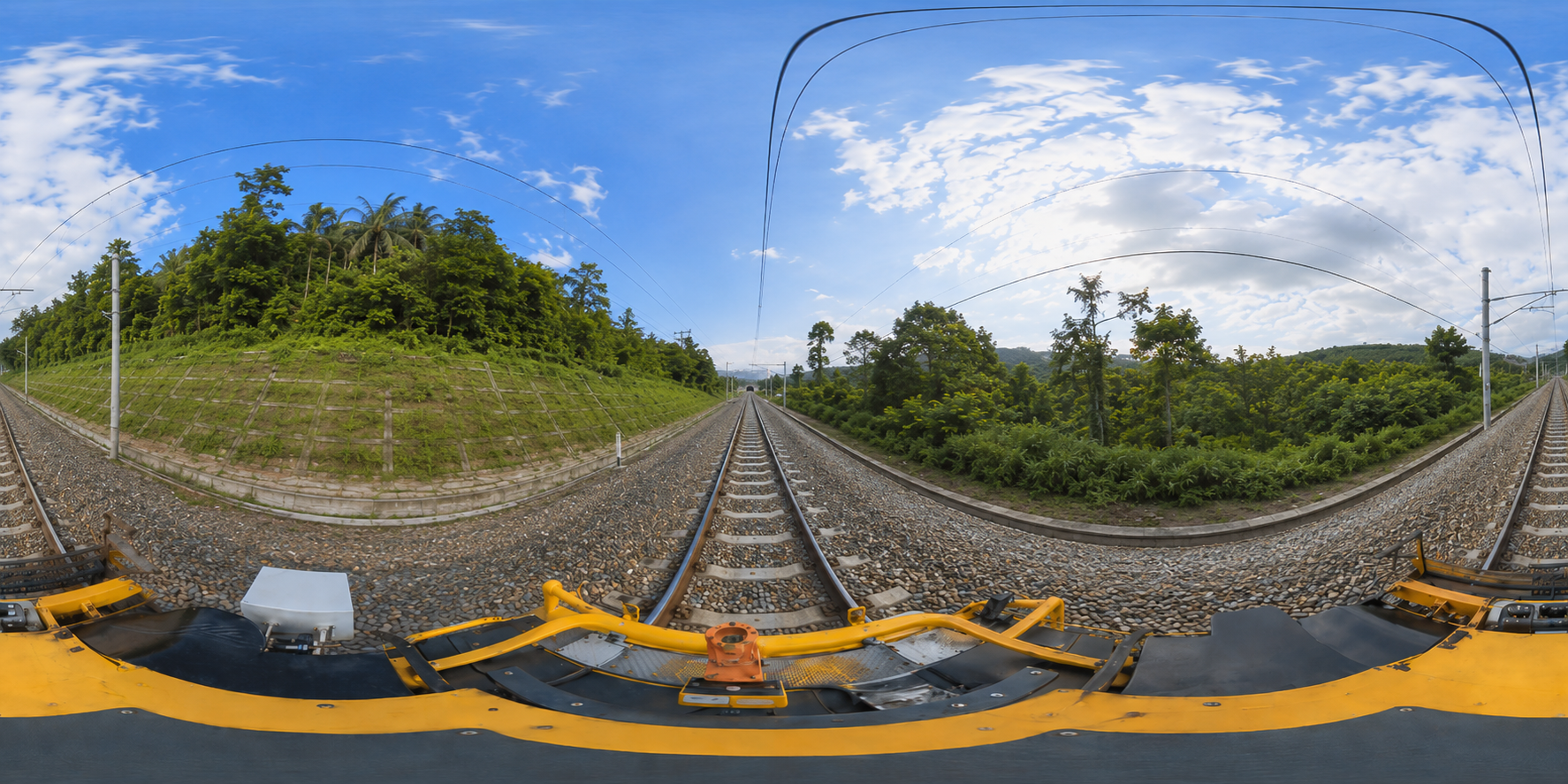 Trackside intrusion and perimeter live view